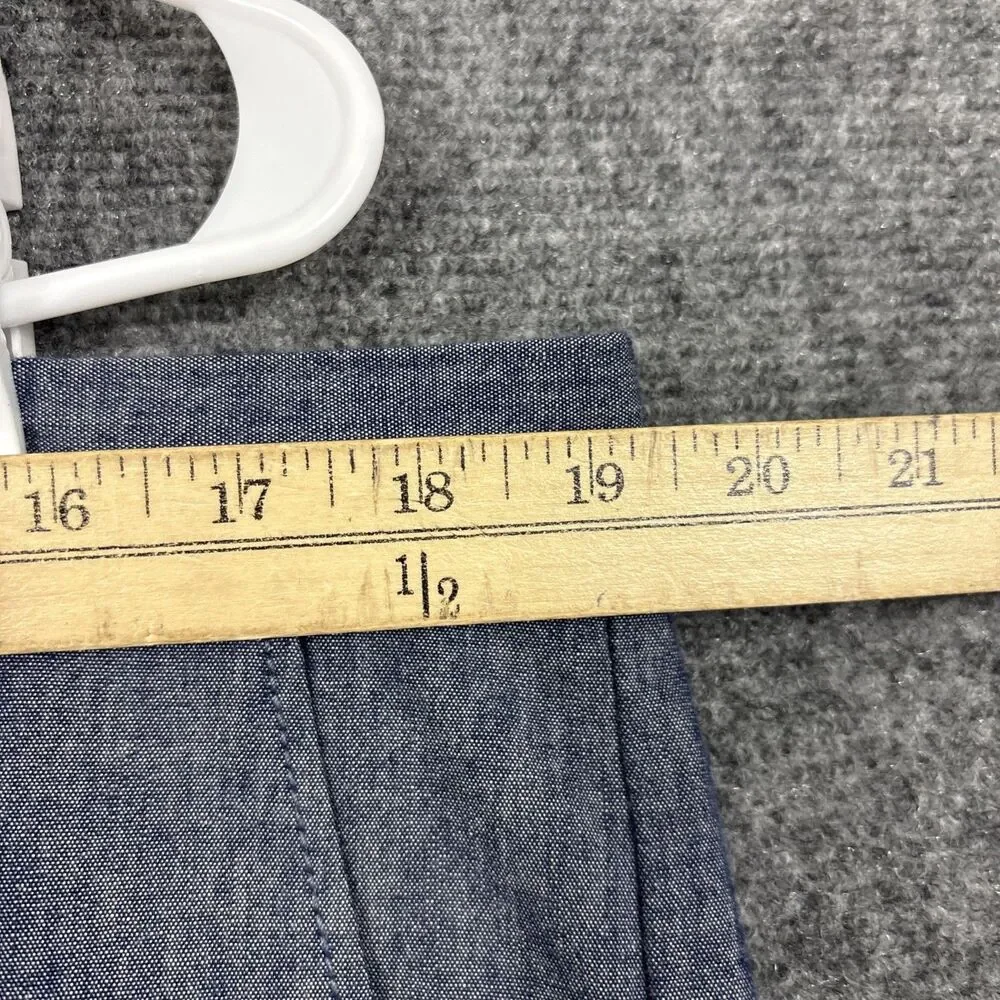 J.CREW 484 Pants Mens size 36 |38 x 31 Blue Slim Fit Stretch Chino
